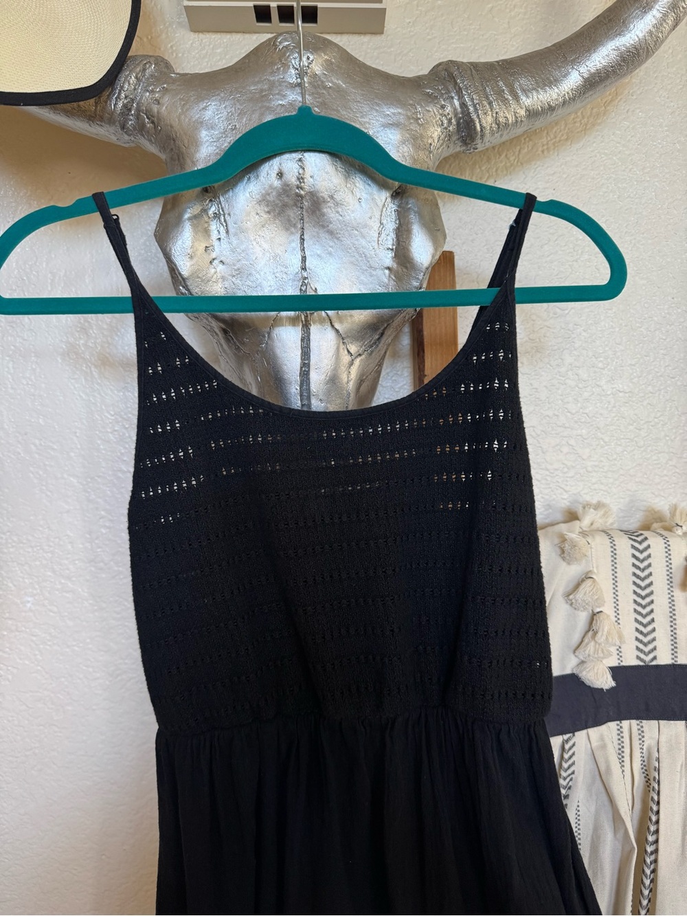 Mr. Búho Black Crochet Swim Cover-Up Dress - Picture 3 of 8